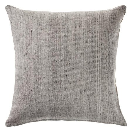 LR HOME LR Home PILLO07518GRYFFPL Distressed Gray Blend Square Throw Pillow - 20 x 20 in. PILLO07518GRYFFPL